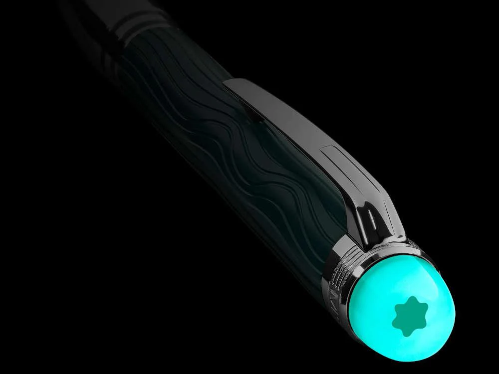 Montblanc StarWalker PolarGreen Doué Ballpoint pen, Precious resine, 132908 - Image 6