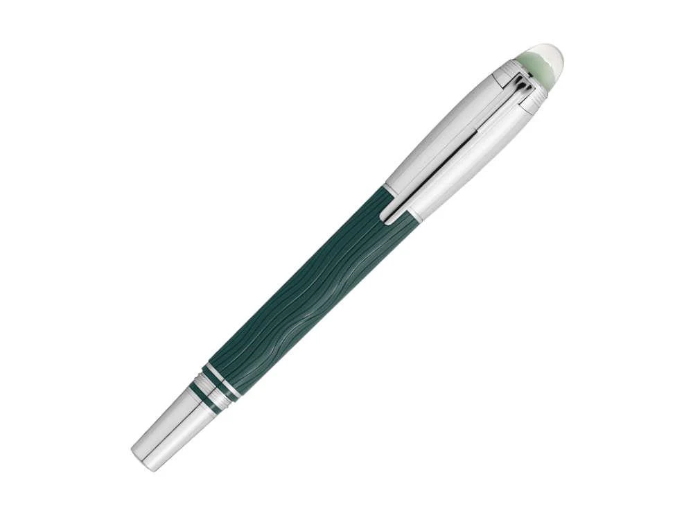 Montblanc StarWalker PolarGreen Doué Fineliner, Platinum trim, 132907 - Image 4