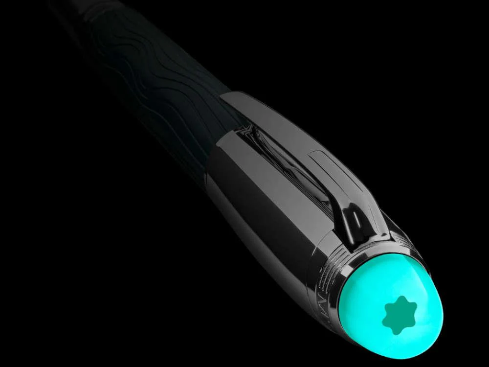 Montblanc StarWalker PolarGreen Doué Fineliner, Platinum trim, 132907 - Image 6
