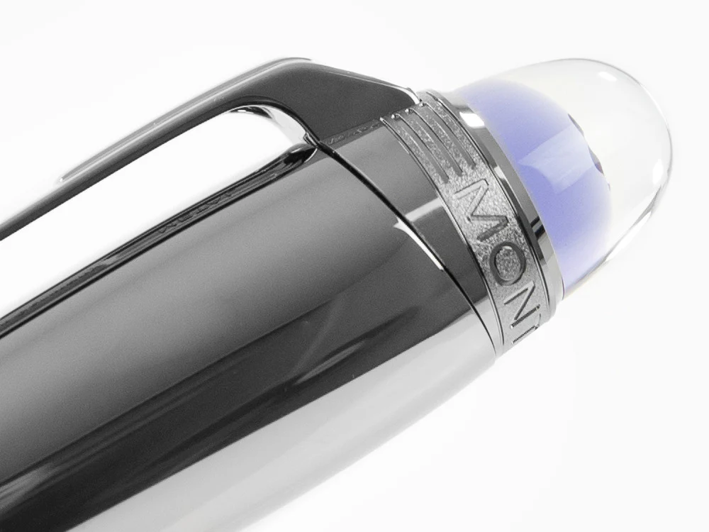 Montblanc StarWalker SpaceBlue Doué Fountain Pen, Ruthenium trim, 130215 - Image 9