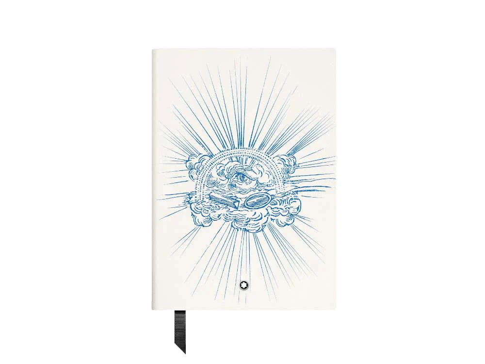 Montblanc Writers Edition Goethe Notebook, White, 134714 - Image 2