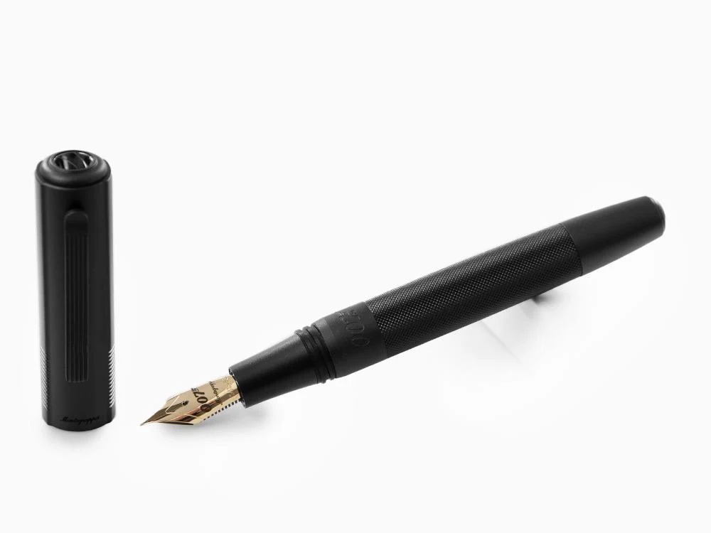 Montegrappa 007 Special Issue James Bond Fountain Pen, Black, ISBJR-UC - Image 2