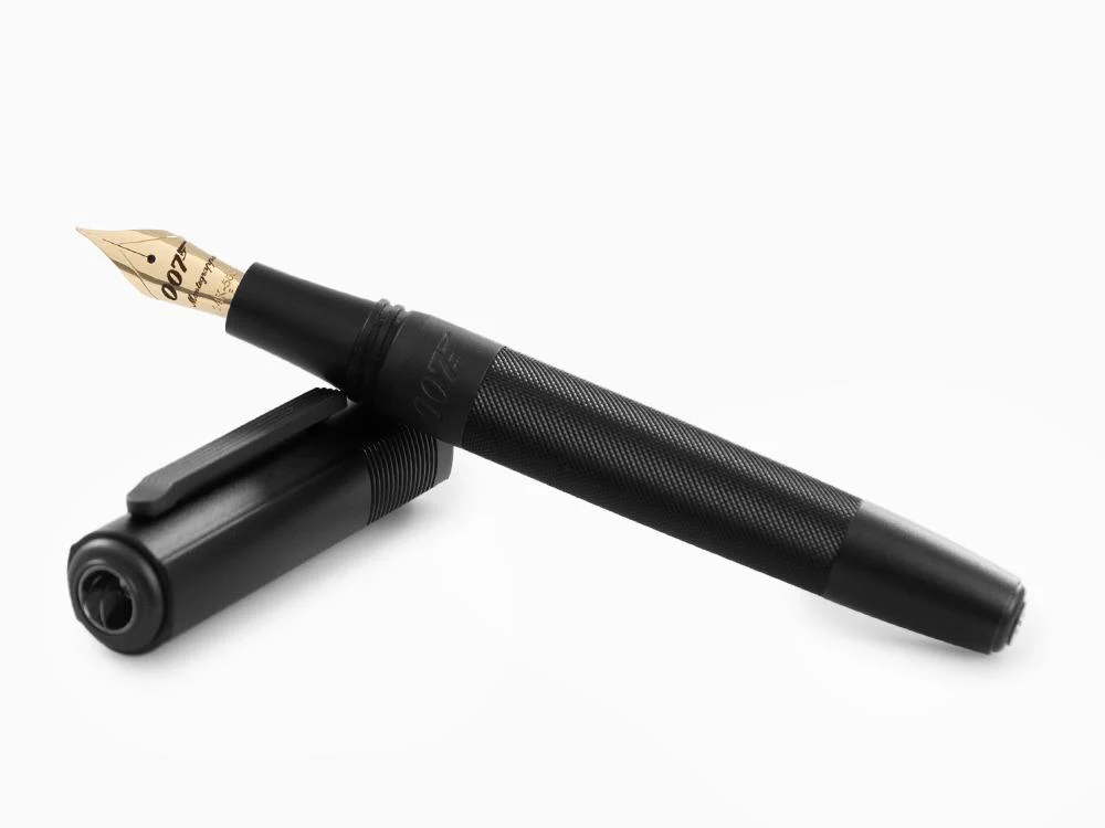 Montegrappa 007 Special Issue James Bond Fountain Pen, Black, ISBJR-UC - Image 7