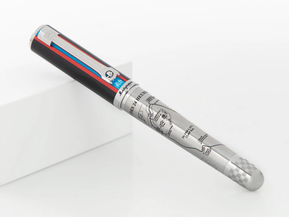 Montegrappa 24H Le Mans Open Ed. Innovation Fountain Pen IS24R-IC - Image 3