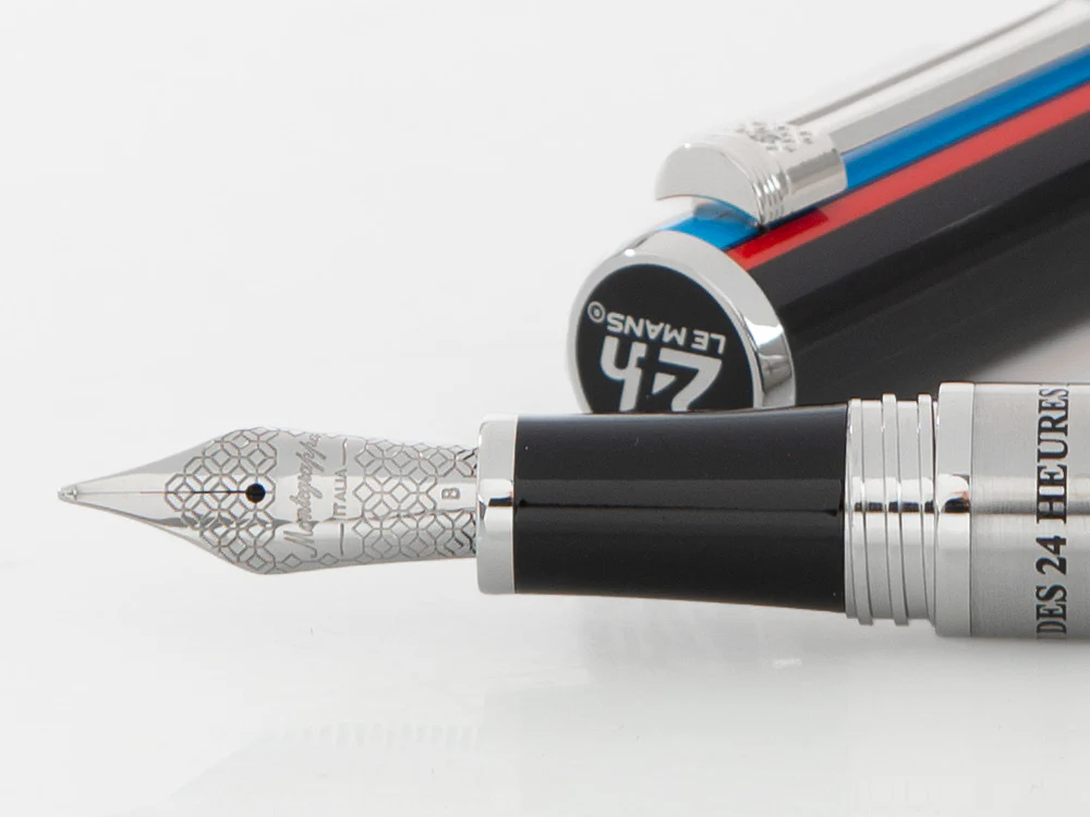 Montegrappa 24H Le Mans Open Ed. Innovation Fountain Pen IS24R-IC - Image 5