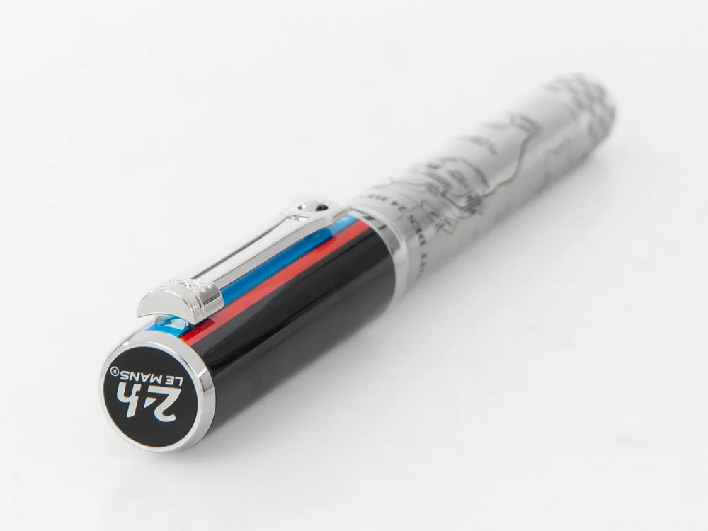 Montegrappa 24H Le Mans Open Ed. Innovation Fountain Pen IS24R-IC - Image 6