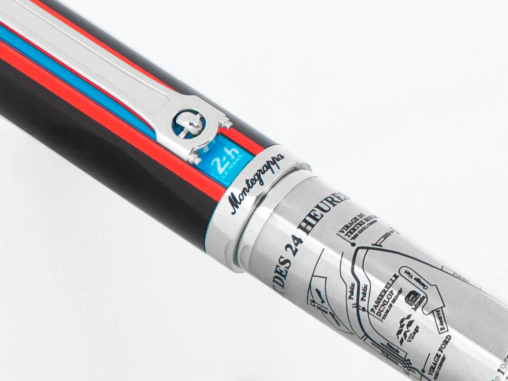 Montegrappa 24H Le Mans Open Ed. Innovation Fountain Pen IS24R-IC - Image 7