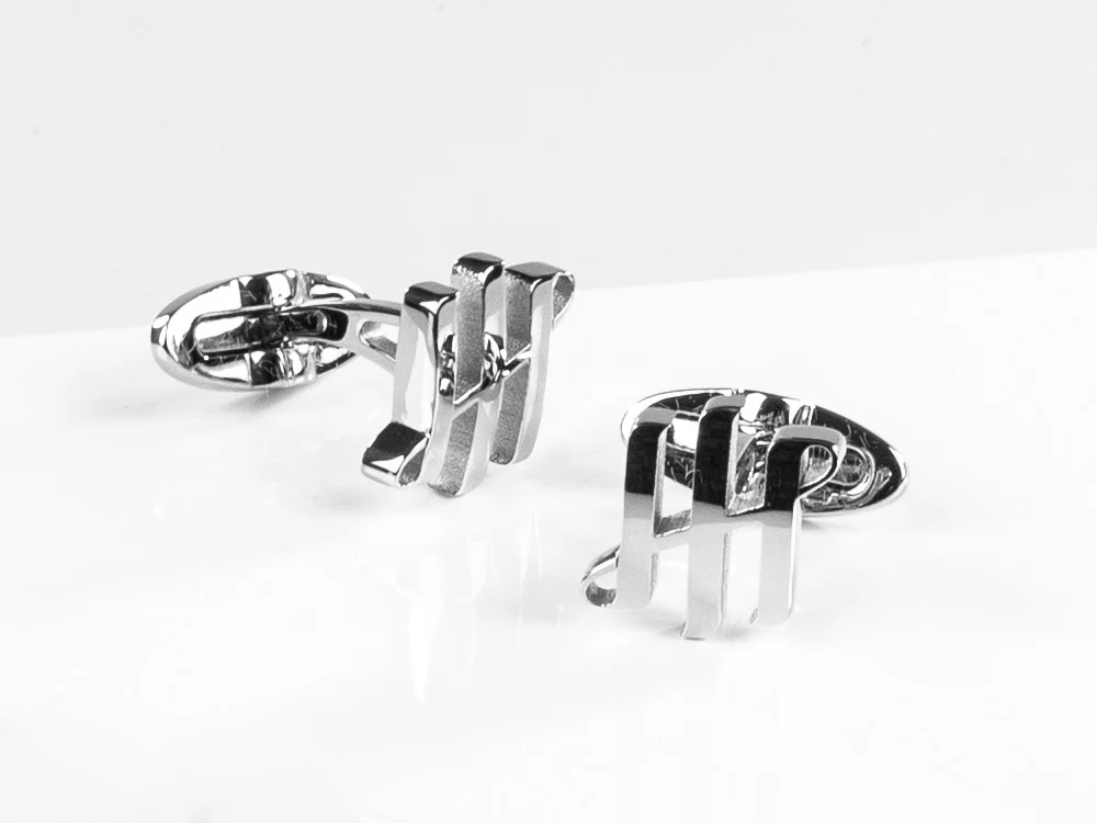 Montegrappa Ambigram Cufflinks, Stainless steel, IDA2CLS0 - Image 4