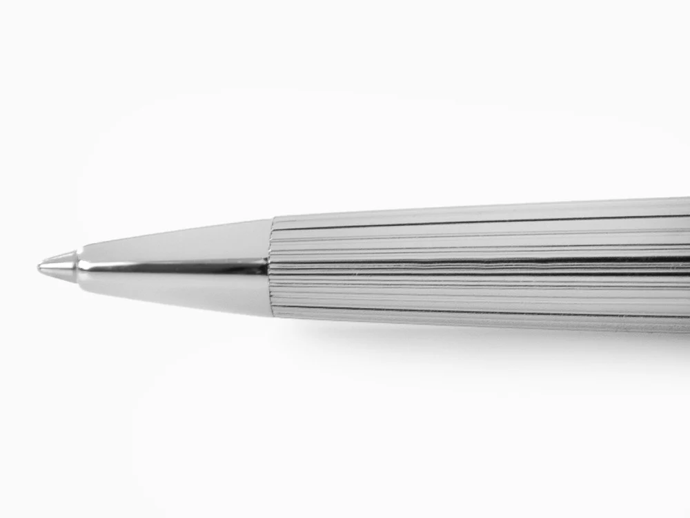 Montegrappa Armonia Duetto Ballpoint pen, Steel, Blue, ISA1MBAB - Image 6