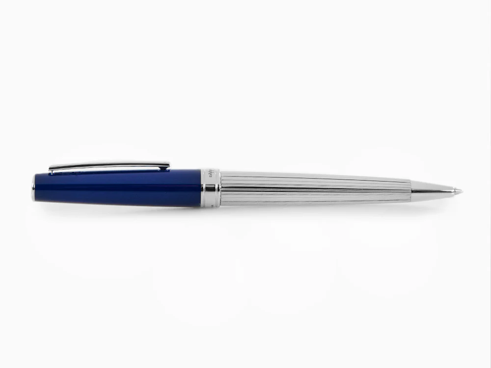 Montegrappa Armonia Duetto Ballpoint pen, Steel, Blue, ISA1MBAB - Image 8