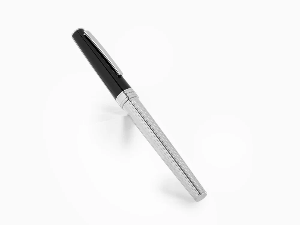 Montegrappa Armonia Duetto Rollerball pen, Steel, Black, ISA1MRAC - Image 3