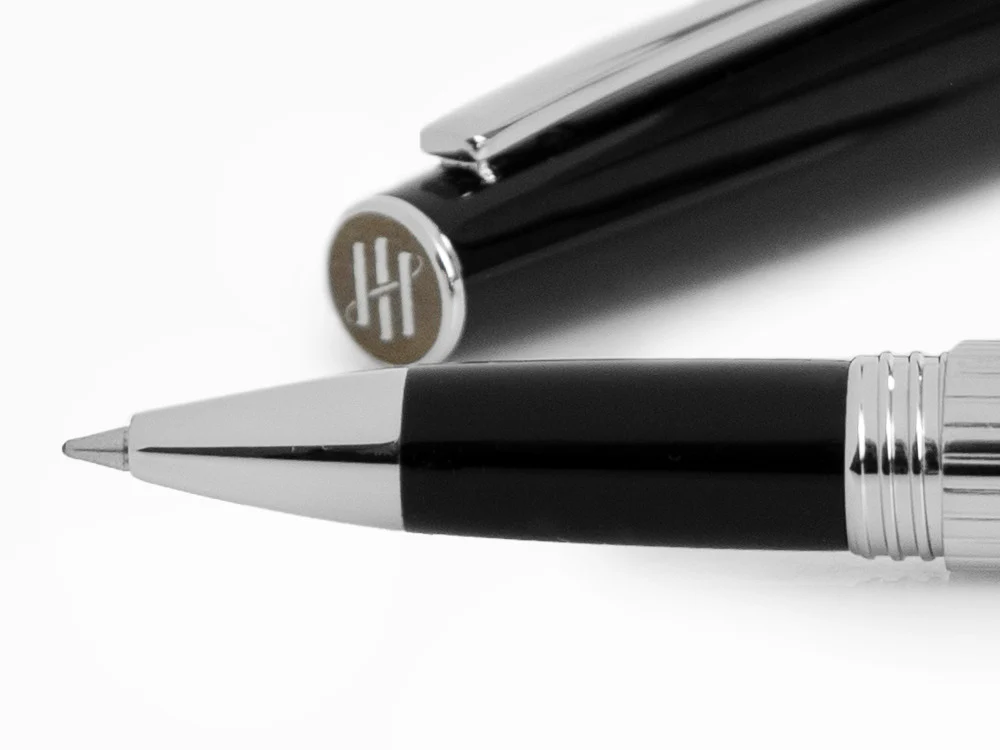 Montegrappa Armonia Duetto Rollerball pen, Steel, Black, ISA1MRAC - Image 5