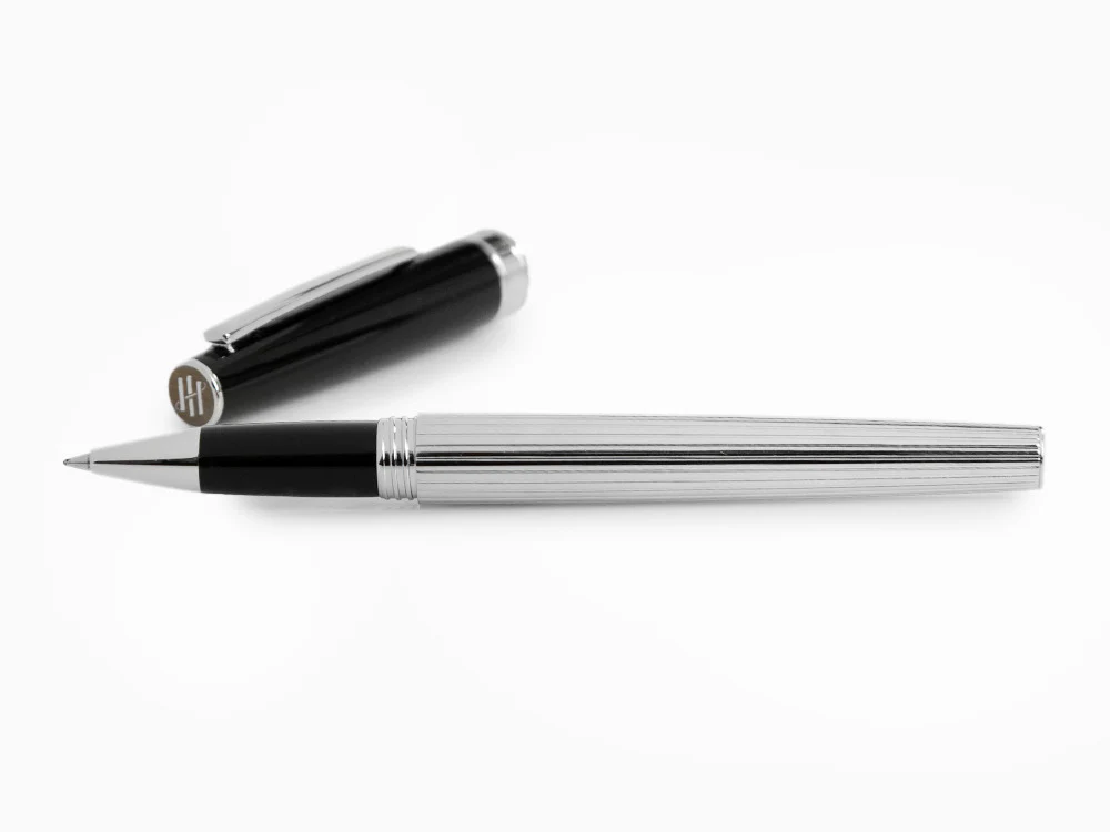 Montegrappa Armonia Duetto Rollerball pen, Steel, Black, ISA1MRAC - Image 7