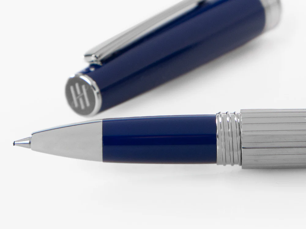 Montegrappa Armonia Duetto Rollerball pen, Steel, Blue, ISA1MRAB - Image 5