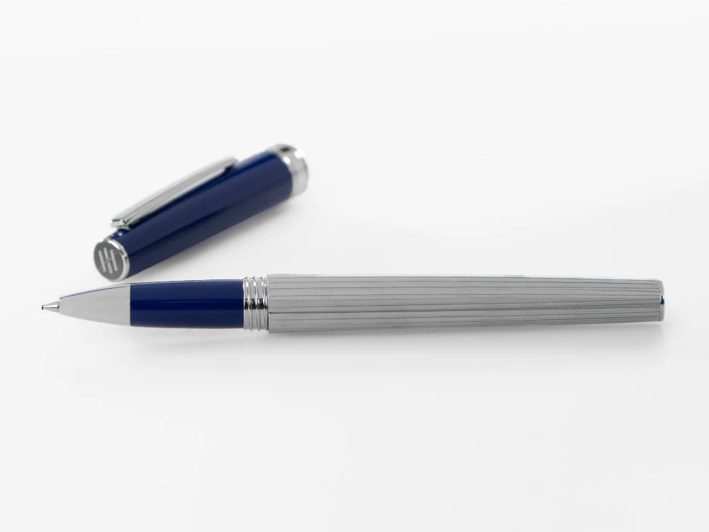 Montegrappa Armonia Duetto Rollerball pen, Steel, Blue, ISA1MRAB - Image 7