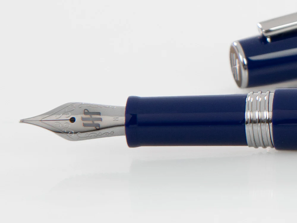Montegrappa Armonia Fountain Pen, Resin, Blue, ISA1R-AB - Image 5