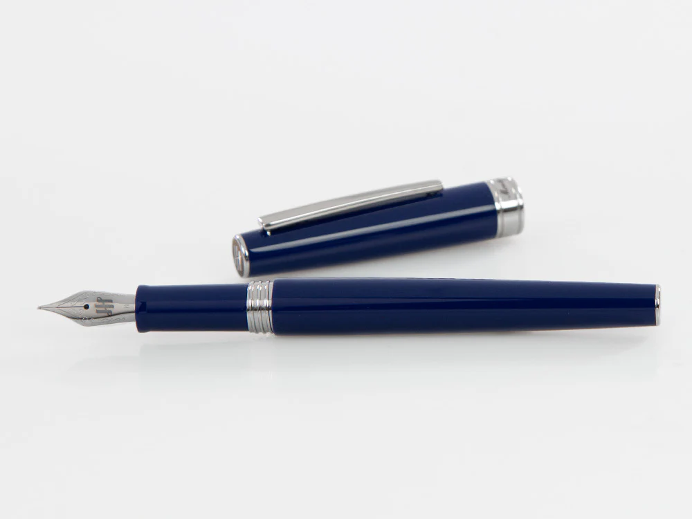Montegrappa Armonia Fountain Pen, Resin, Blue, ISA1R-AB - Image 7