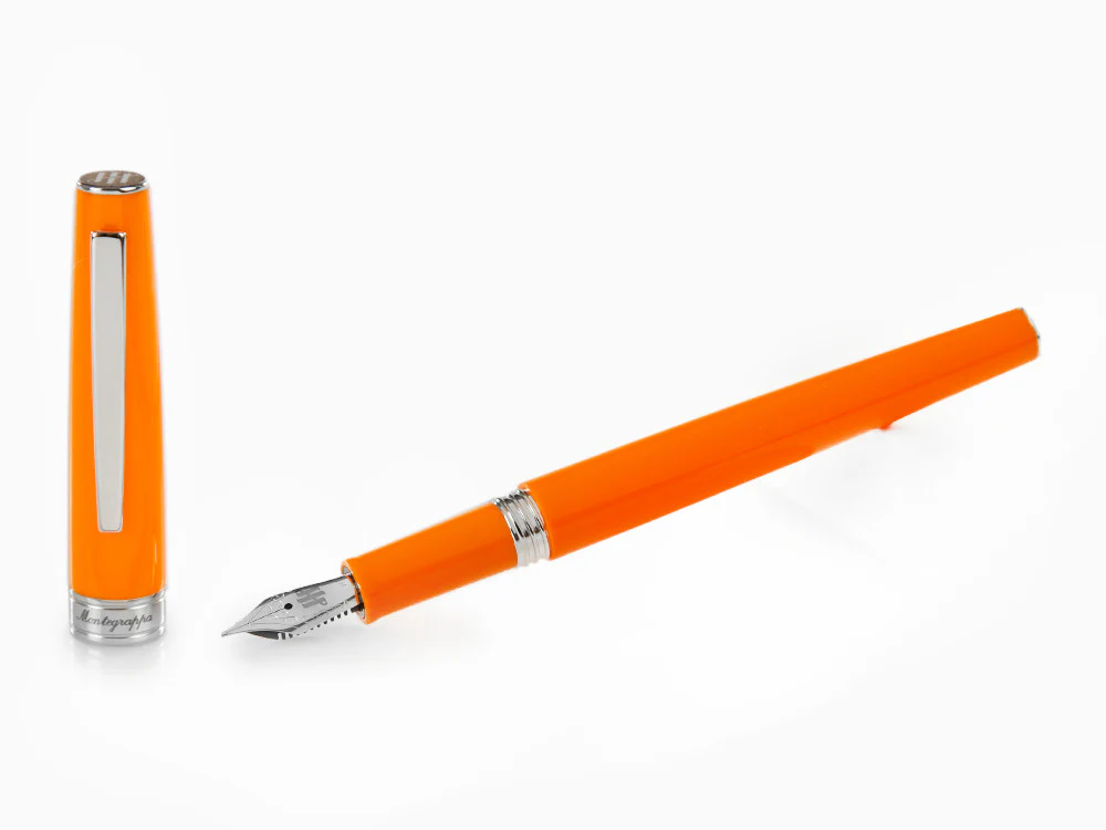 Montegrappa Armonia Fountain Pen, Resin, Orange, ISA1R-AO - Image 2