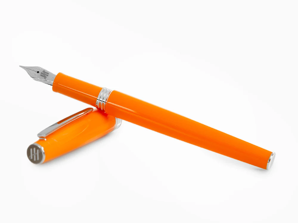 Montegrappa Armonia Fountain Pen, Resin, Orange, ISA1R-AO - Image 6