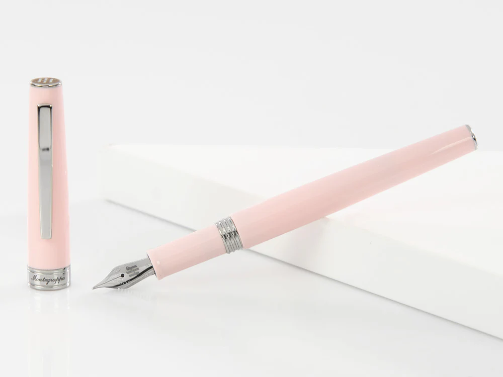 Montegrappa Armonia Fountain Pen, Resin, Pink, ISA1R-AS - Image 2