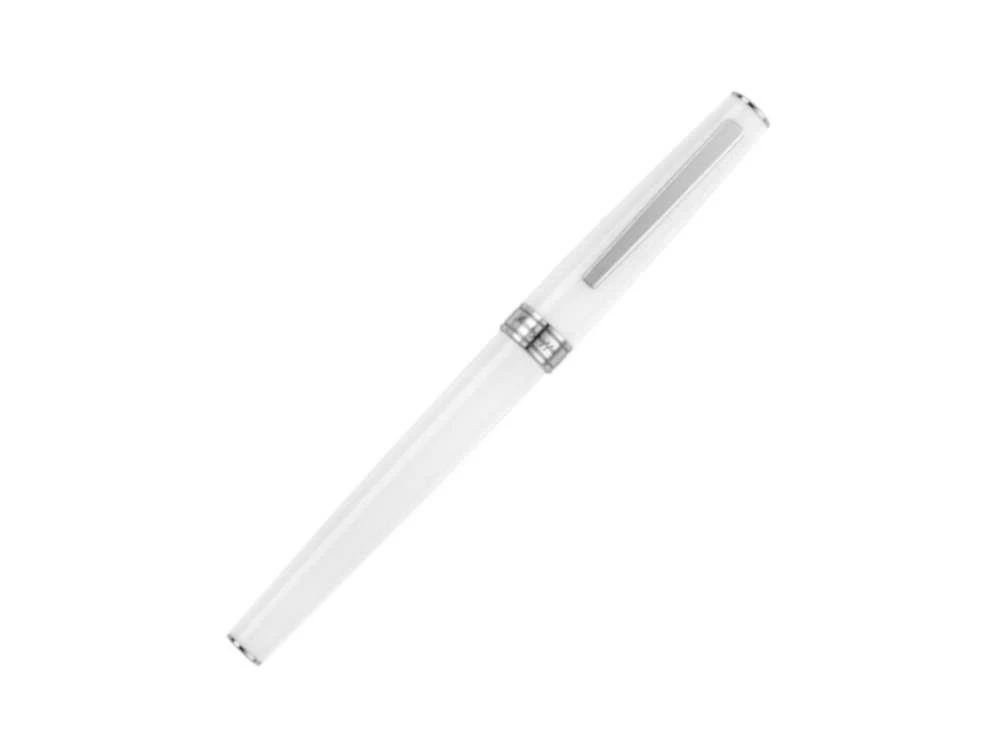 Montegrappa Armonia Frost Rollerball pen, Resin, White, ISA1RRAW - Image 3