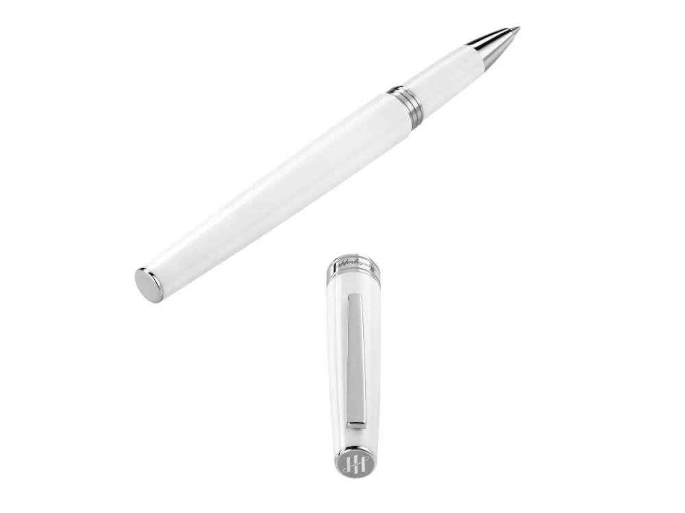 Montegrappa Armonia Frost Rollerball pen, Resin, White, ISA1RRAW - Image 6