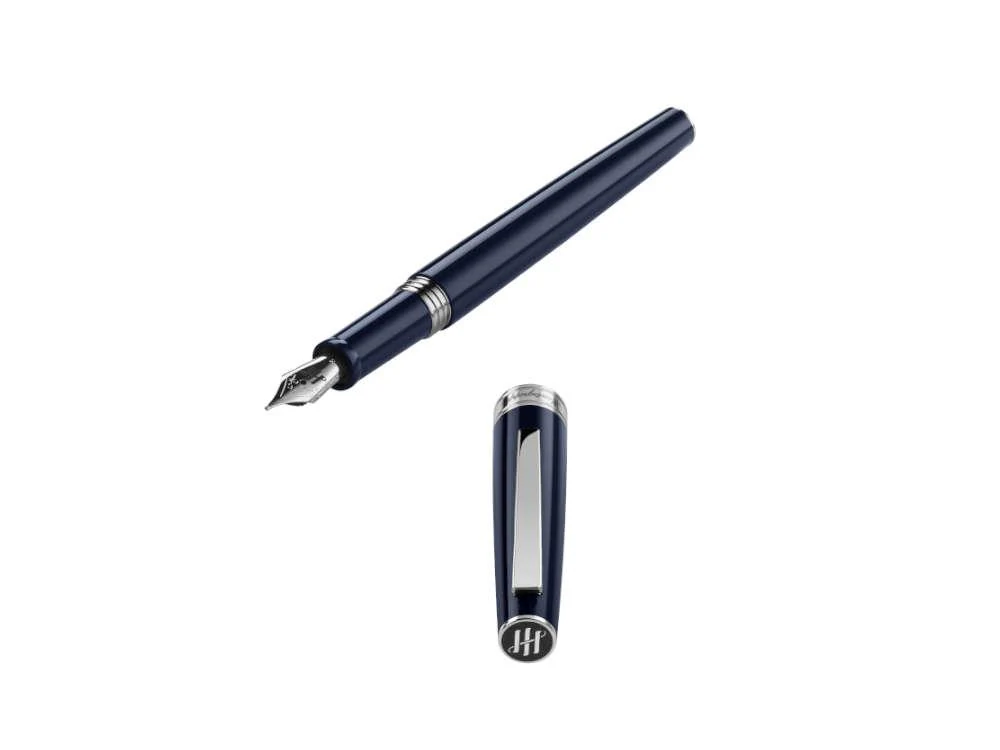 Montegrappa Armonia Mini Fountain Pen, Resin, Dark Blue, ISA2R-AD - Image 5