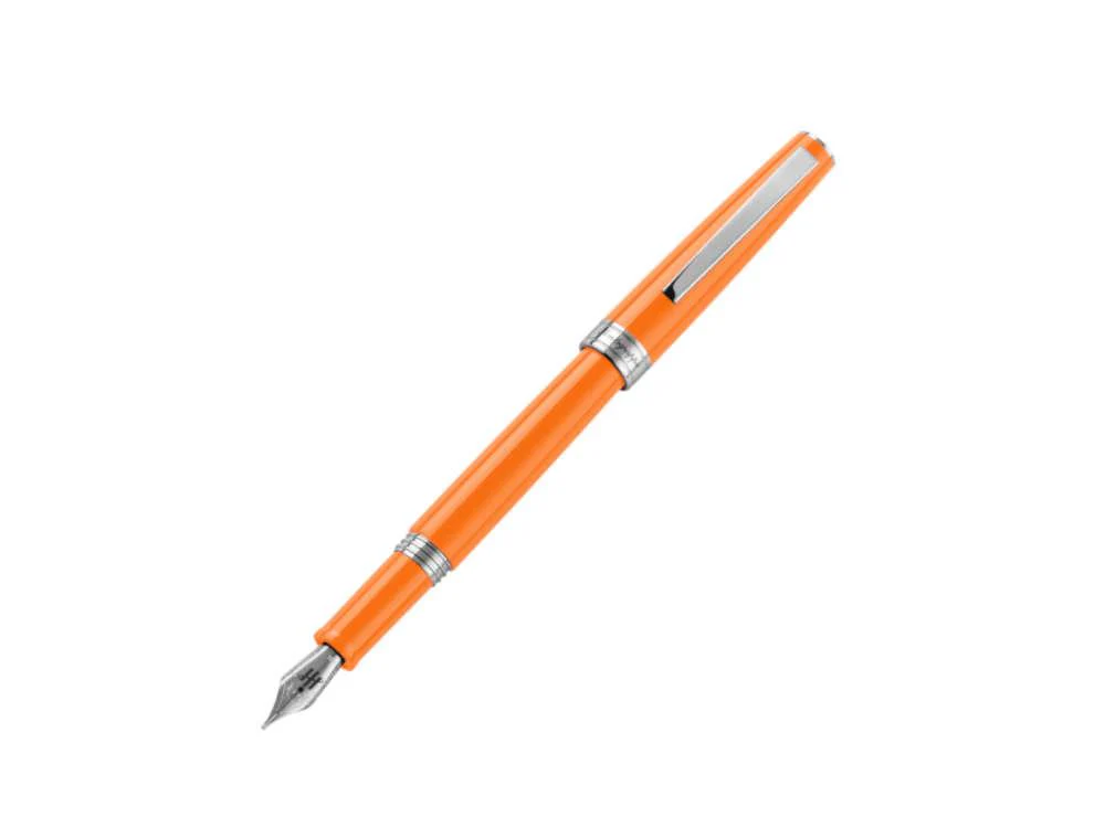Montegrappa Armonia Mini Fountain Pen, Resin, Orange, ISA2R-AO - Image 4