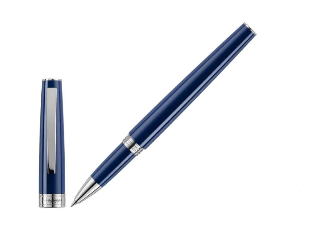 Montegrappa Armonia Navy Blue Rollerball pen, Resin, ISA1RRAD - Image 2