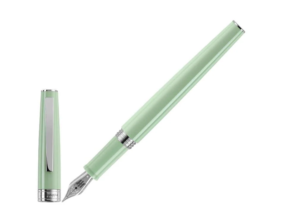 Montegrappa Armonia Neo Mint Fountain Pen, Resin, Green, ISA1R-AG - Image 2