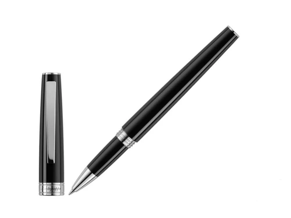 Montegrappa Armonia Rollerball pen, Resin, Black, ISA1RRAC - Image 2