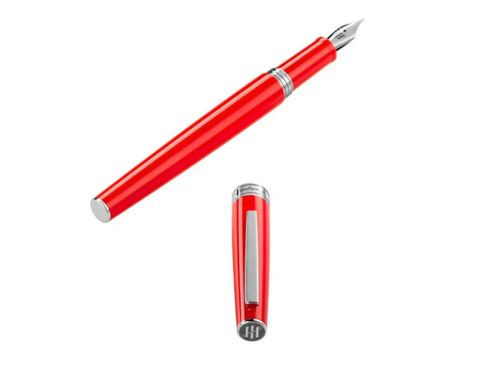Montegrappa Armonia Scarlet Fountain Pen, Resin, Red, ISA1R-AR-1 - Image 6