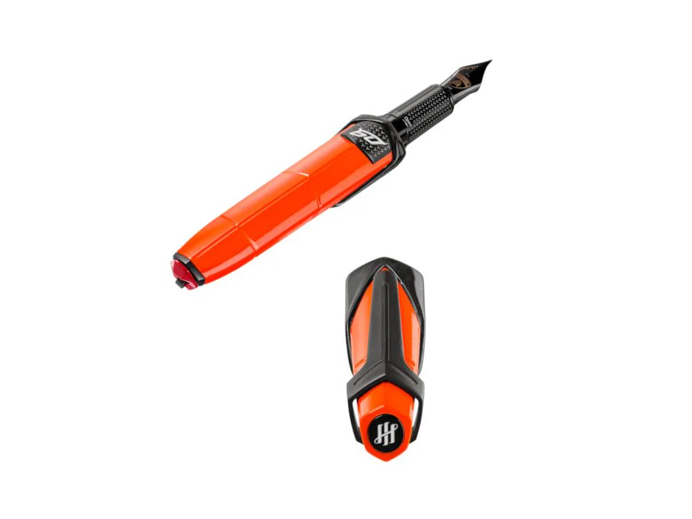 Montegrappa Automobili Lamborghini 60° Arancio Apodis Fountain Pen - Image 4
