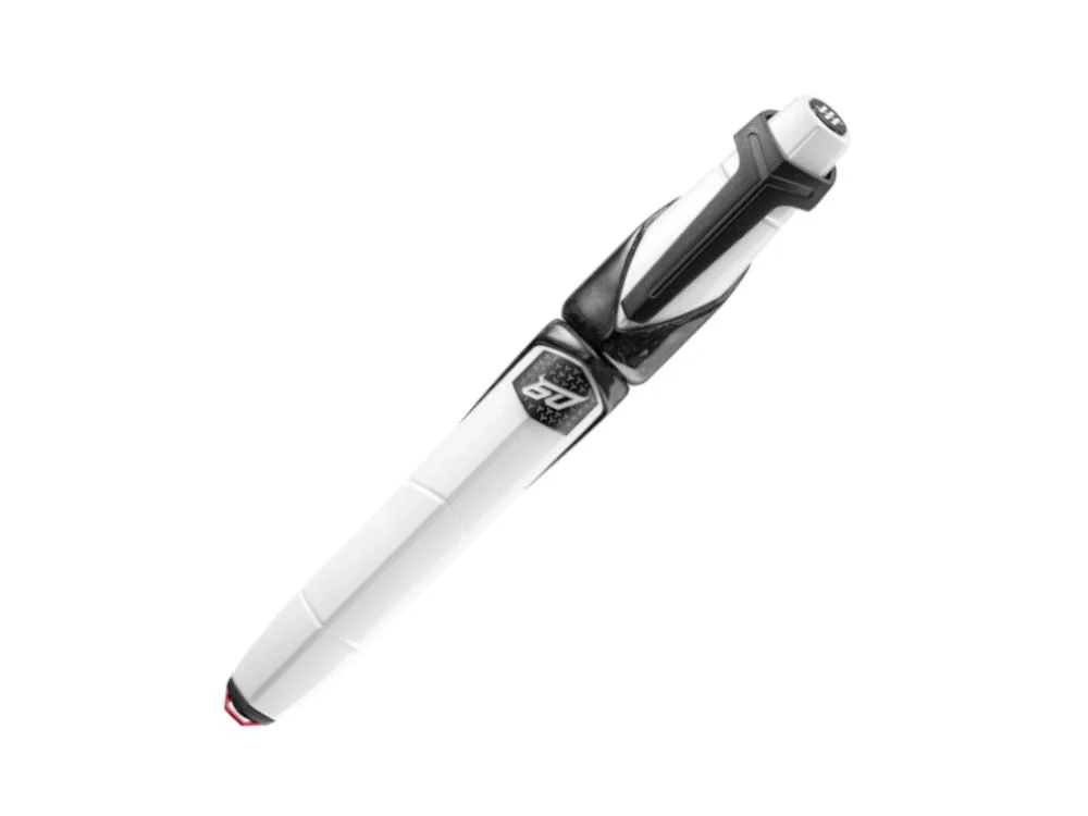 Montegrappa Automobili Lamborghini 60° Bianco Siderale Rollerball pen, ISLANRUW - Image 3