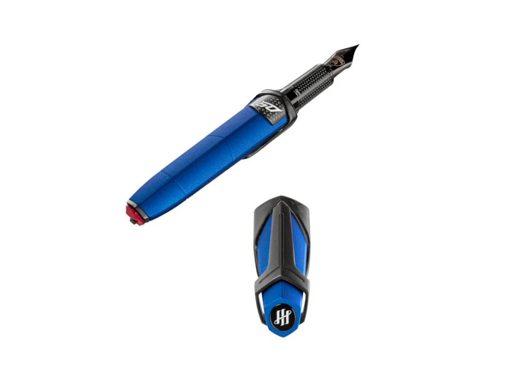 Montegrappa Automobili Lamborghini 60°Blue Aegeus Fountain Pen, ISLAN-UB - Image 4