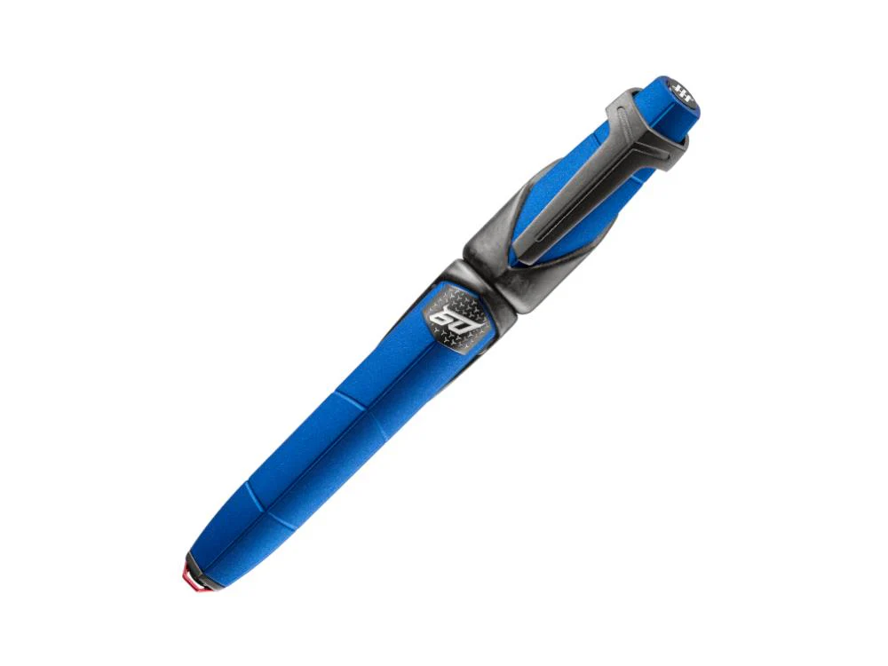 Montegrappa Automobili Lamborghini 60°Blue Aegeus Rollerball, LE, ISLANRUB - Image 3