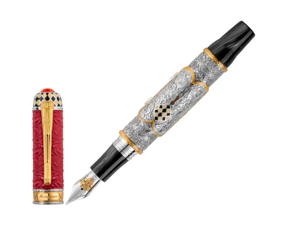 Montegrappa Casanova, Resin, Silver trim, Limited Edition, ISOVN-SE - Image 2
