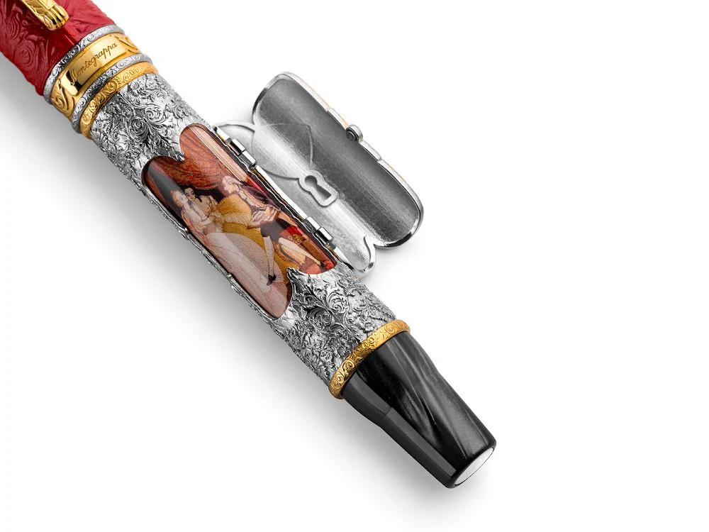 Montegrappa Casanova, Resin, Silver trim, Limited Edition, ISOVN-SE - Image 5