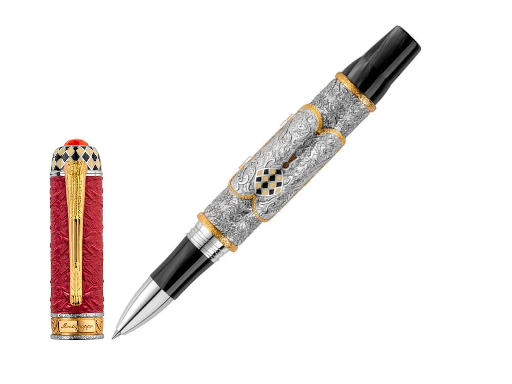 Montegrappa Casanova Rollerball, Resin, Silver trim, Limited Edition, ISOVNRSE - Image 2