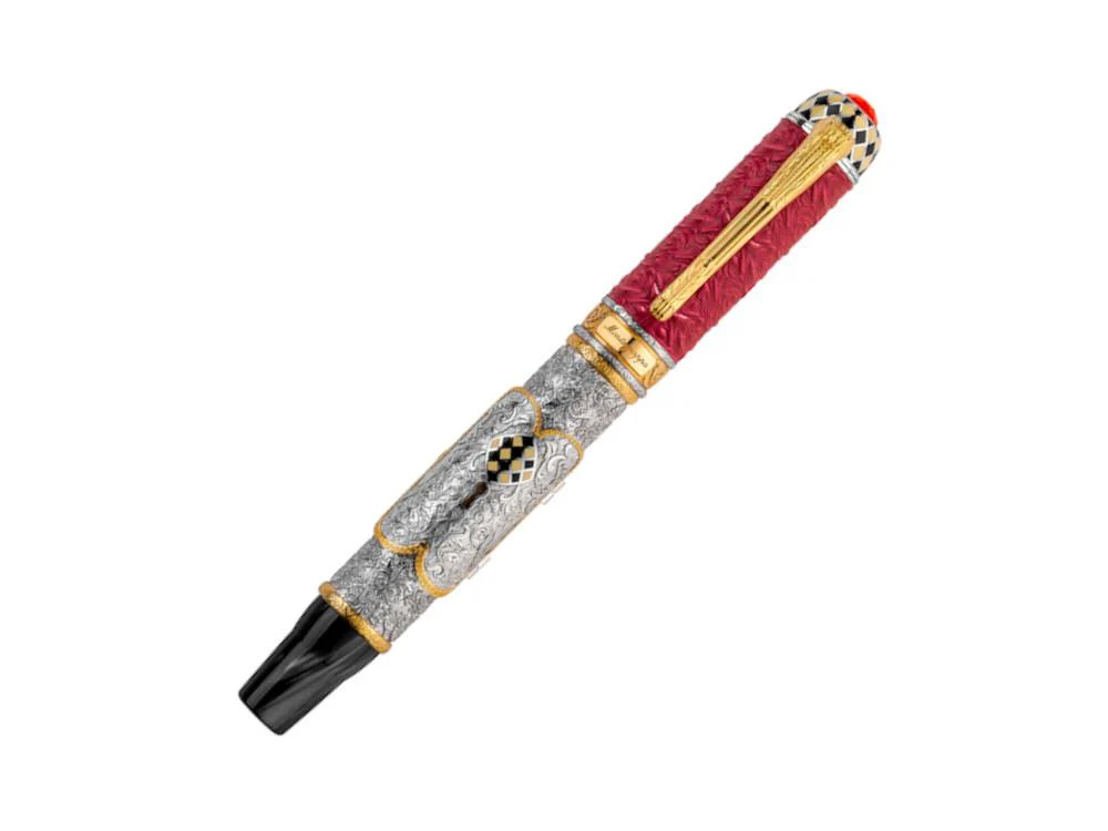Montegrappa Casanova Rollerball, Resin, Silver trim, Limited Edition, ISOVNRSE - Image 3