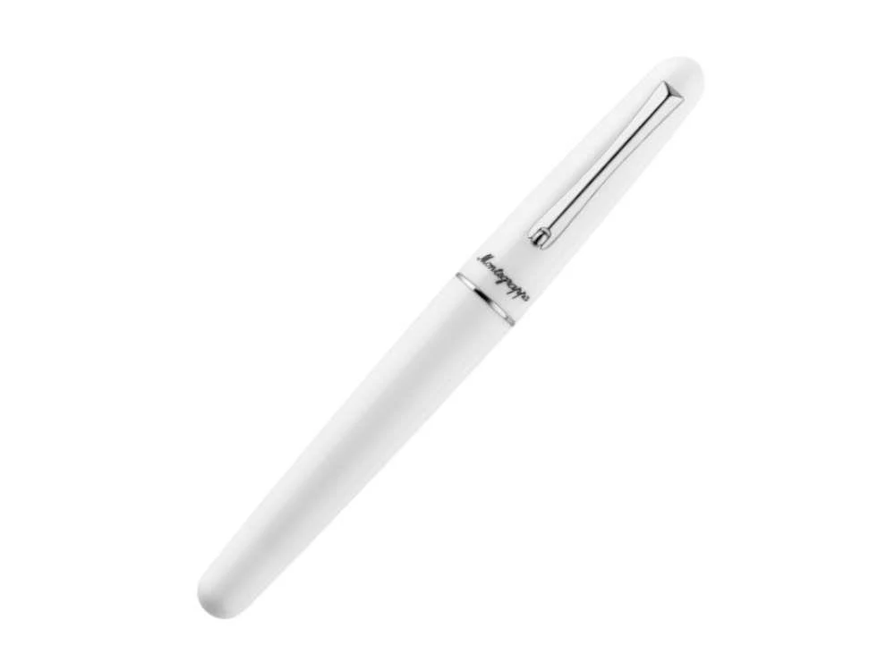 Montegrappa Elmo 01 Frost Fountain Pen, Stainless Steel, ISEOR-AW - Image 3