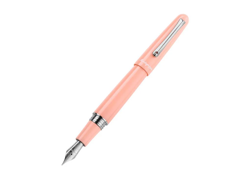 Montegrappa Elmo 01 Peach Fuzz Fountain Pen, Stainless Steel, ISEOR-AS - Image 3