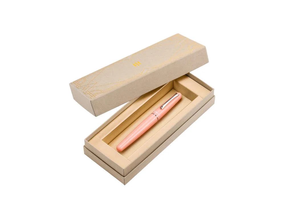 Montegrappa Elmo 01 Peach Fuzz Rollerball pen, Stainless Steel, ISEORRAS - Image 5
