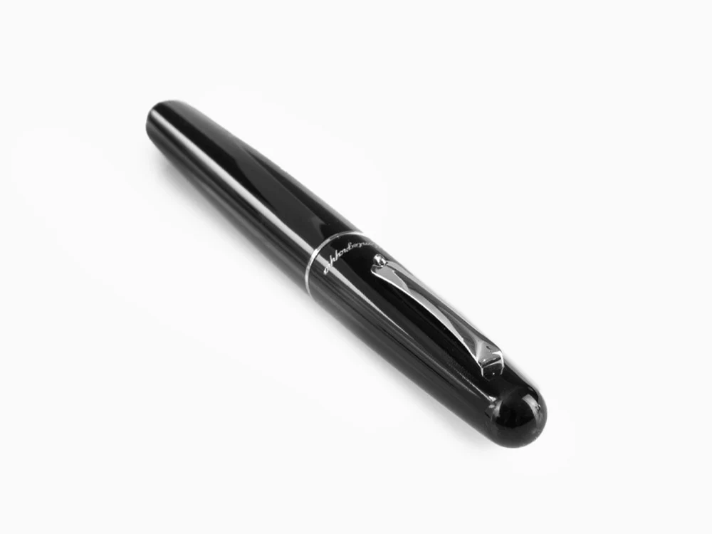 Montegrappa Elmo 01 Rollerball pen, Black Resin, Stainless Steel, ISEORRAC - Image 6
