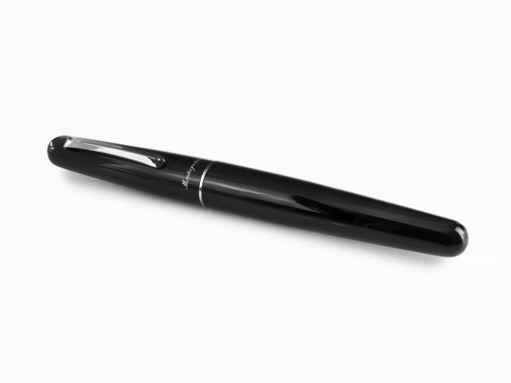Montegrappa Elmo 01 Rollerball pen, Black Resin, Stainless Steel, ISEORRAC - Image 7