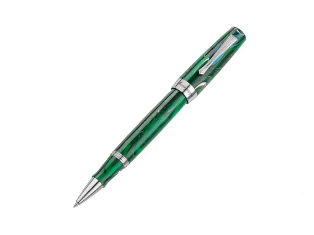 Montegrappa Elmo 02 Cortina Rollerball pen, Resin, Stainless Steel, ISE2RRAG - Image 4