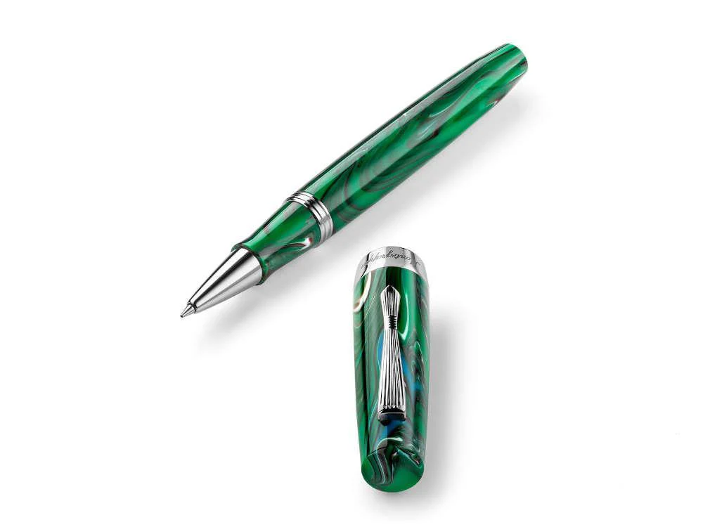 Montegrappa Elmo 02 Cortina Rollerball pen, Resin, Stainless Steel, ISE2RRAG - Image 5