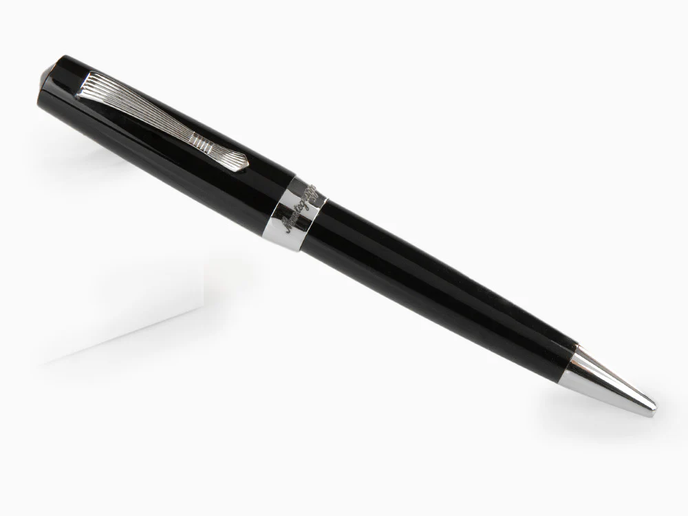 Montegrappa Elmo 02 Jet Black Ballpoint pen, Black Resin, ISE2RBAC - Image 3