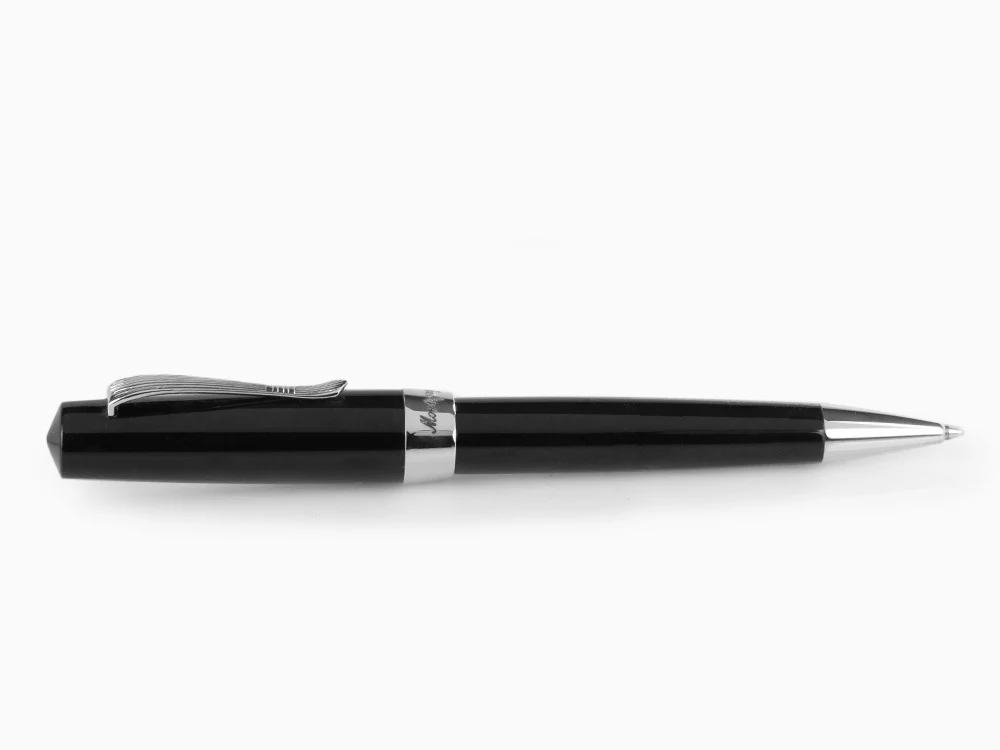 Montegrappa Elmo 02 Jet Black Ballpoint pen, Black Resin, ISE2RBAC - Image 4