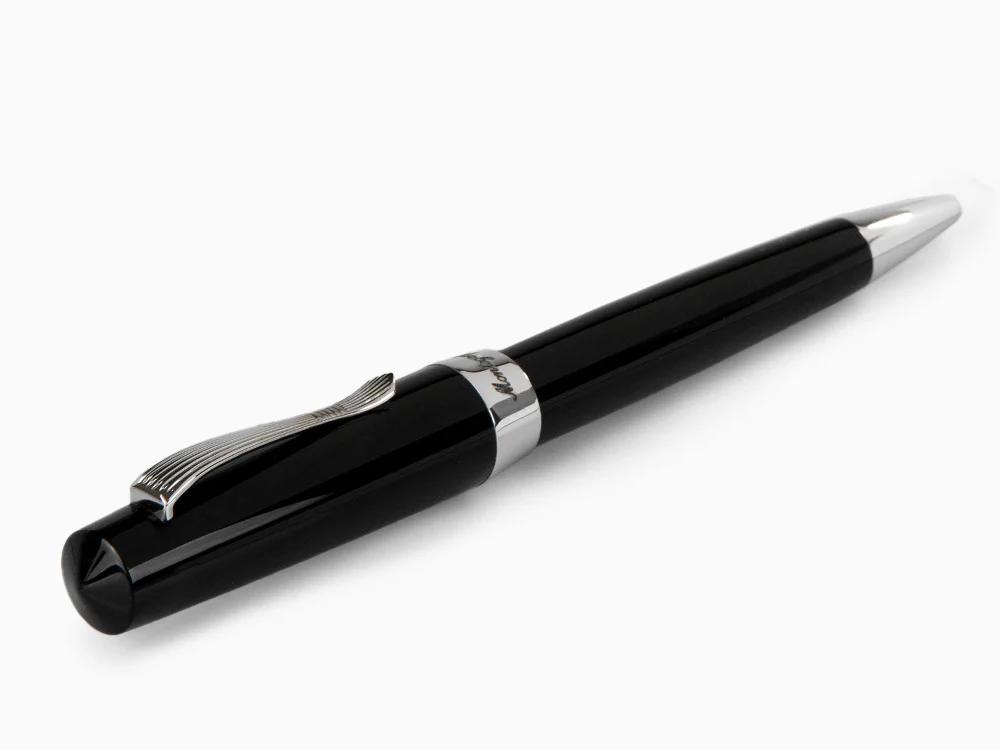 Montegrappa Elmo 02 Jet Black Ballpoint pen, Black Resin, ISE2RBAC - Image 6